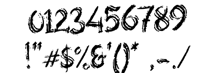 Beludru Font OTHER CHARS