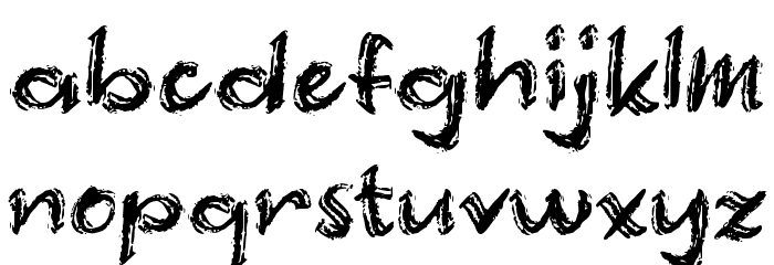 Beludru Font LOWERCASE