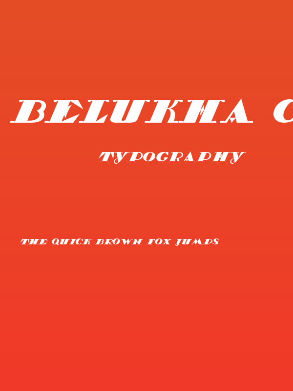 Belukha Capital Poster