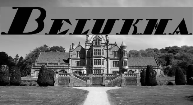 Belukha Font examples