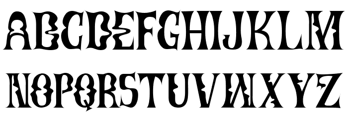 Beluno Font LOWERCASE
