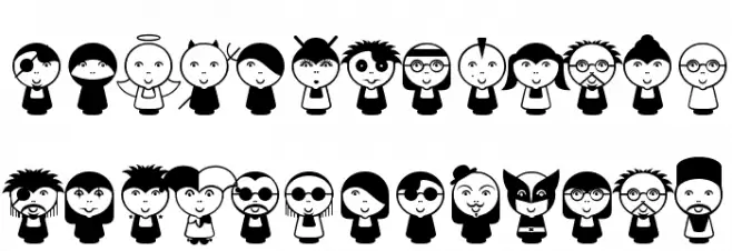 Beluz Family Font Litere mari