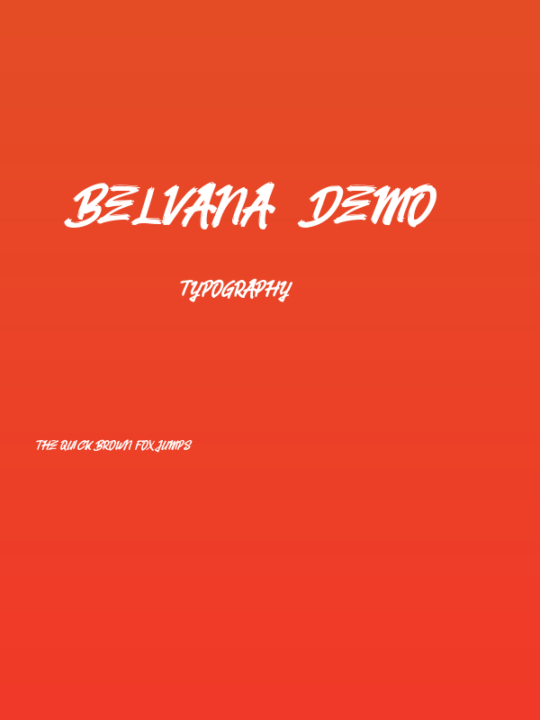 Belvana (demo) Poster