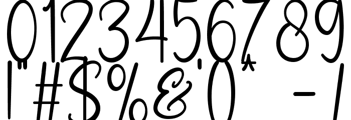 Belvina Font OTHER CHARS