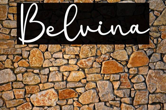 Belvina Example 3