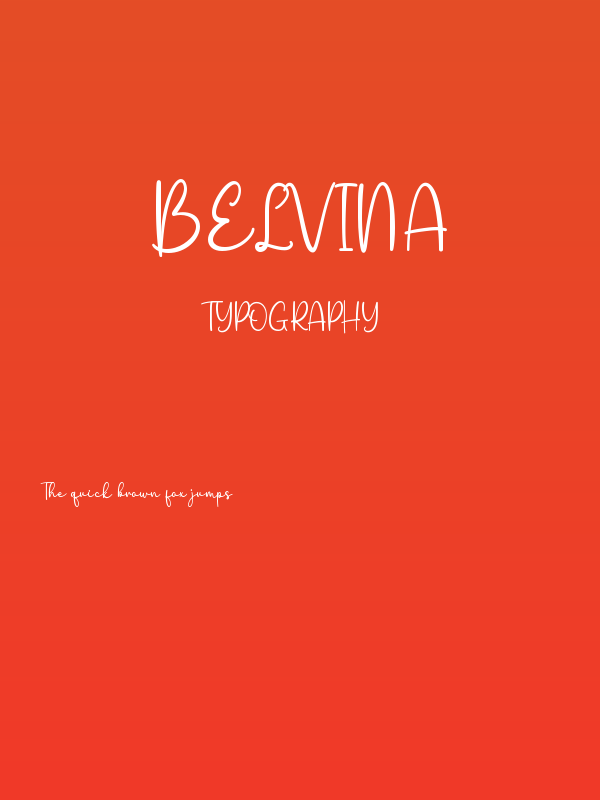 Belvina Poster