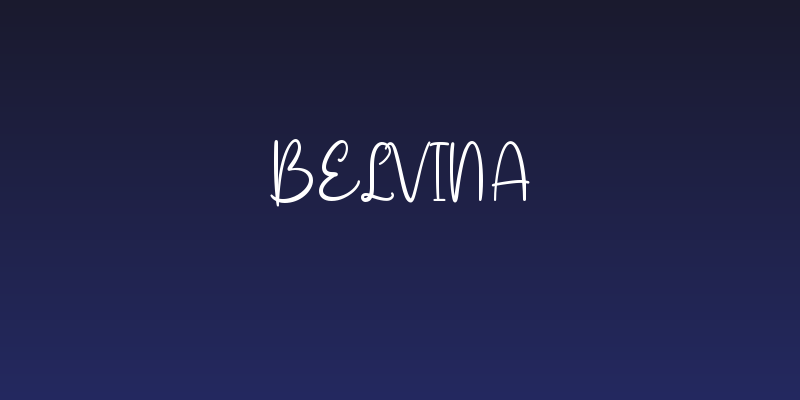 Belvina Social Header