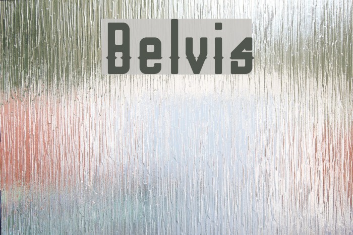 Belvis Font examples