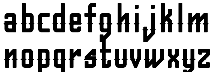 Belvis Font LOWERCASE