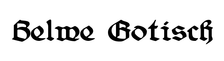 Belwe Gotisch  Frei Schriftart Herunterladen
