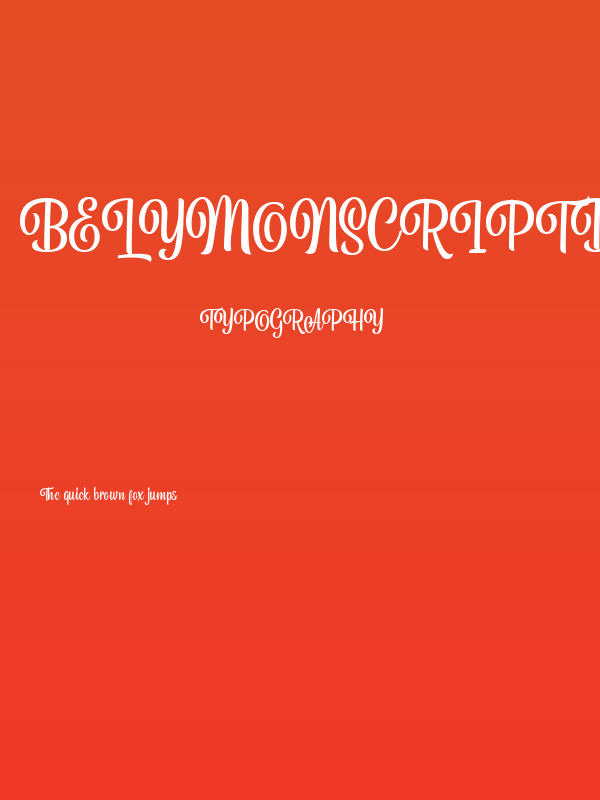 BelymonScriptDEMO Poster