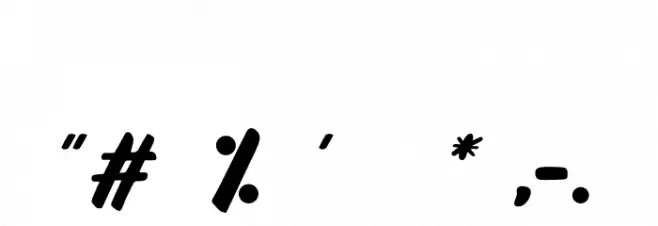 Belynda Font OTHER CHARS