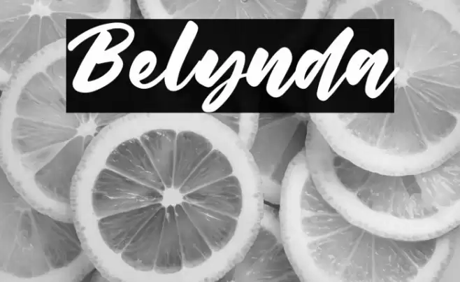 Belynda Font examples