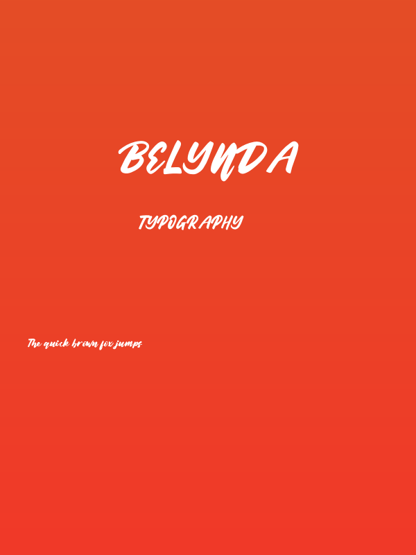 Belynda Poster
