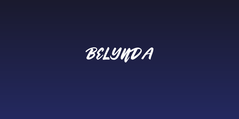 Belynda Social Header