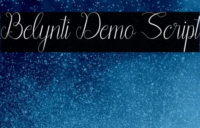 Belynti Demo Script Example 2
