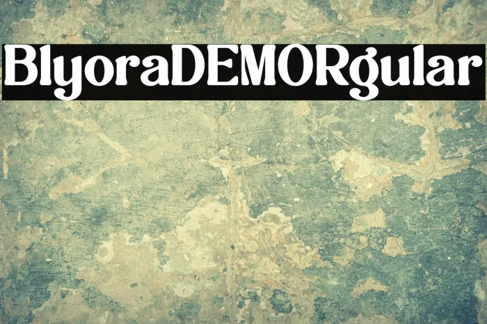 Belyora DEMO Regular Example 1