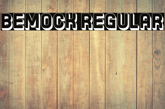 Bemock Regular Example 1