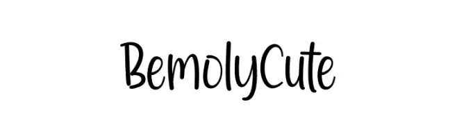 Bemoly Cute  नि: शुल्क फ़ॉन्ट्स डाउनलोड