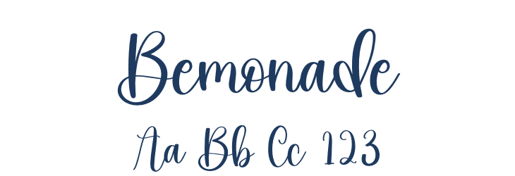 Bemonade Font Preview