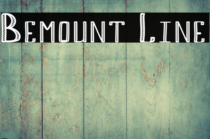 Bemount Line Example 3