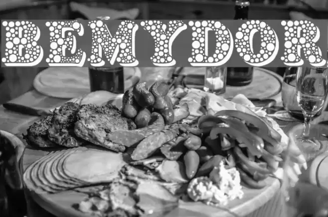 Bemydor Font examples