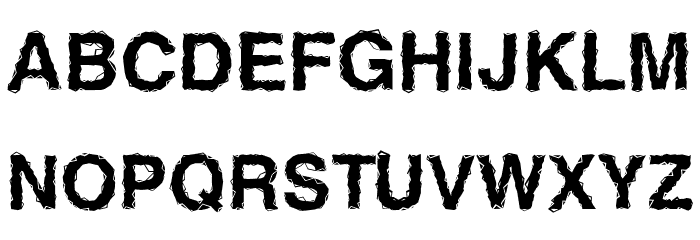 Ben Hard Life(RUS BY LYAJKA) Bold Font LOWERCASE