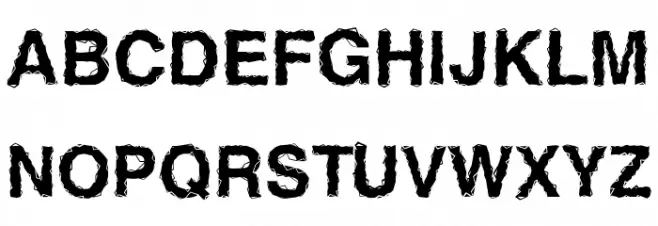 Ben Hard Life(RUS BY LYAJKA) Bold Font LOWERCASE