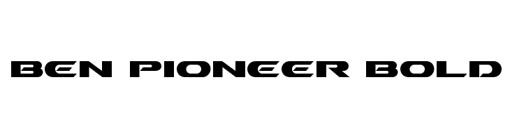 Ben Pioneer Bold  لخطوط تنزيل