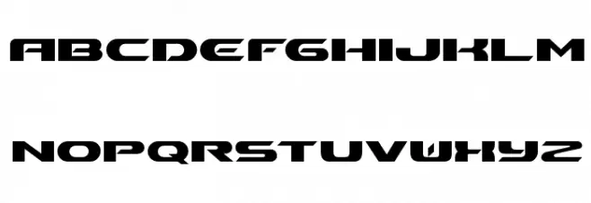 Ben Pioneer Bold Font UPPERCASE
