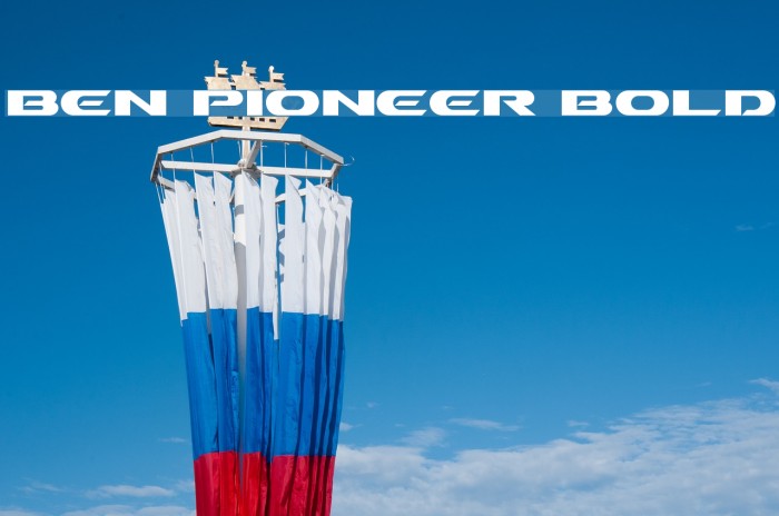 Ben Pioneer Bold Font examples