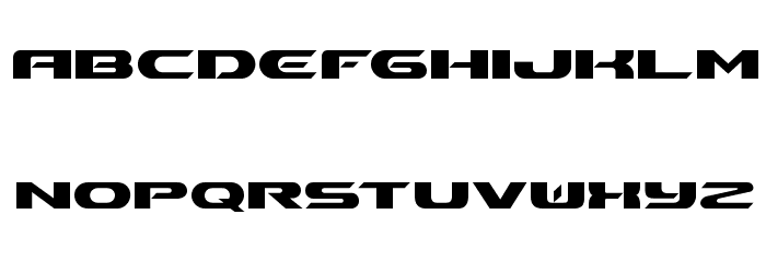 Ben Pioneer Bold Font LOWERCASE