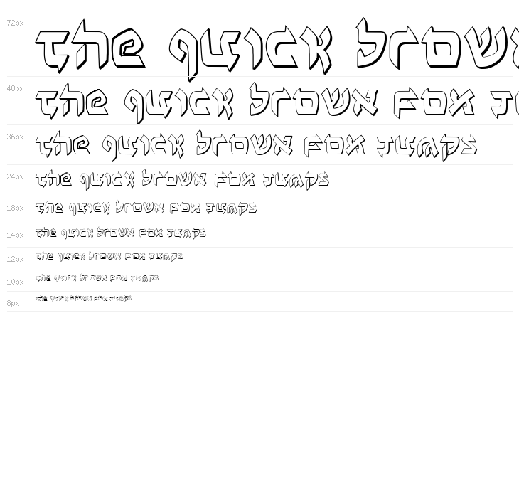 Ben-Zion 3D Waterfall