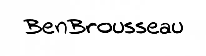 BenBrousseau  Fuentes Gratis Descargar