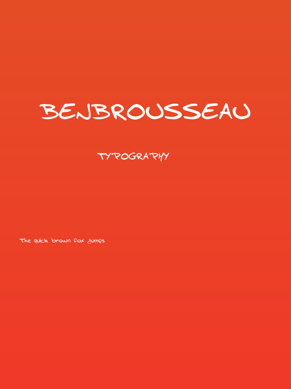 BenBrousseau Poster