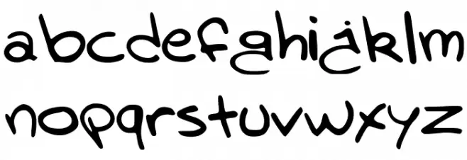BenBrousseau خط أحرف صغيرة