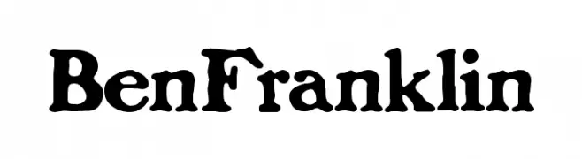 BenFranklin  नि: शुल्क फ़ॉन्ट्स डाउनलोड