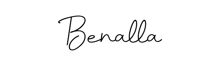 Benalla  免费字体下载