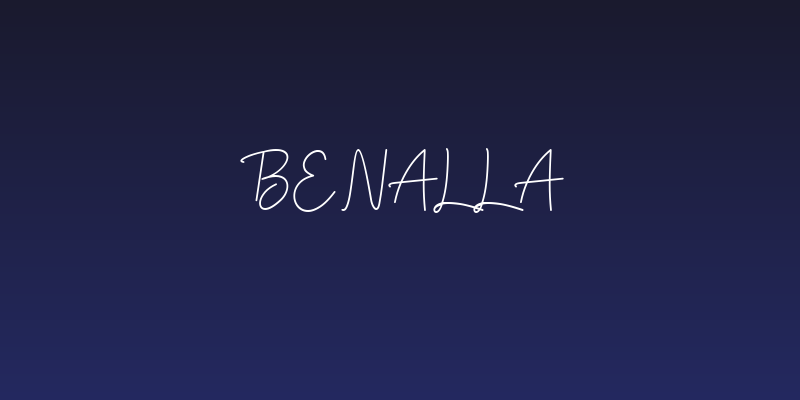 Benalla Social Header