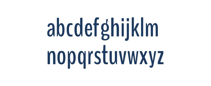 BenchNine Bold2 Lowercase