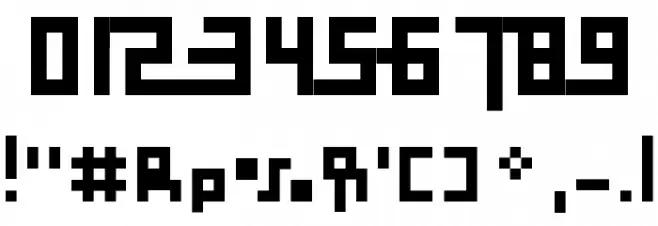 Benci Malaysia Regular Font OTHER CHARS