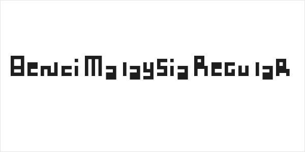 Benci Malaysia Regular Logo