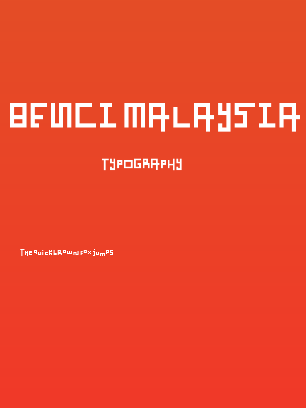 Benci Malaysia Regular Poster