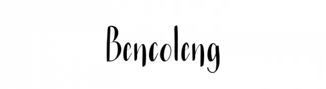 Bencoleng  font caratteri gratis
