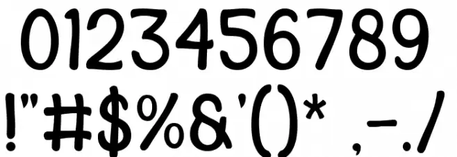 Bencoleng Font OTHER CHARS