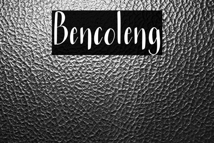 Bencoleng Example 3