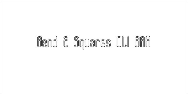 Bend 2 Squares OL1 BRK Logo