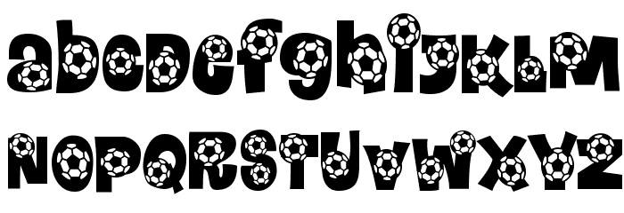 Bend It Font LOWERCASE