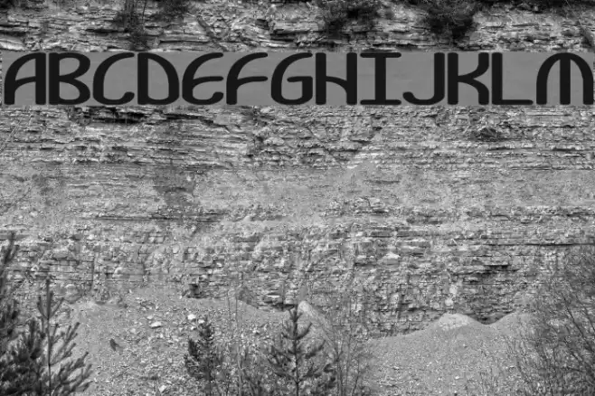 Bendable BRK Font examples