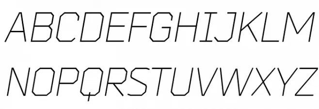Bender-LightItalic Fuentes MAYÚSCULAS